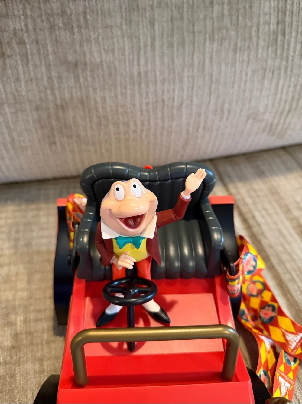 Disney Red Toady Ride-On Character Car popcorn bucket